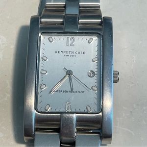 KENNETH COLE New York KC3227 Quartz Analog Men's Watch 7” Band 8 3/4” Length